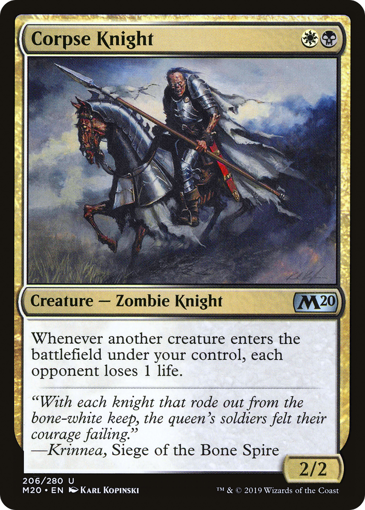 Corpse Knight (206) - Core Set 2020