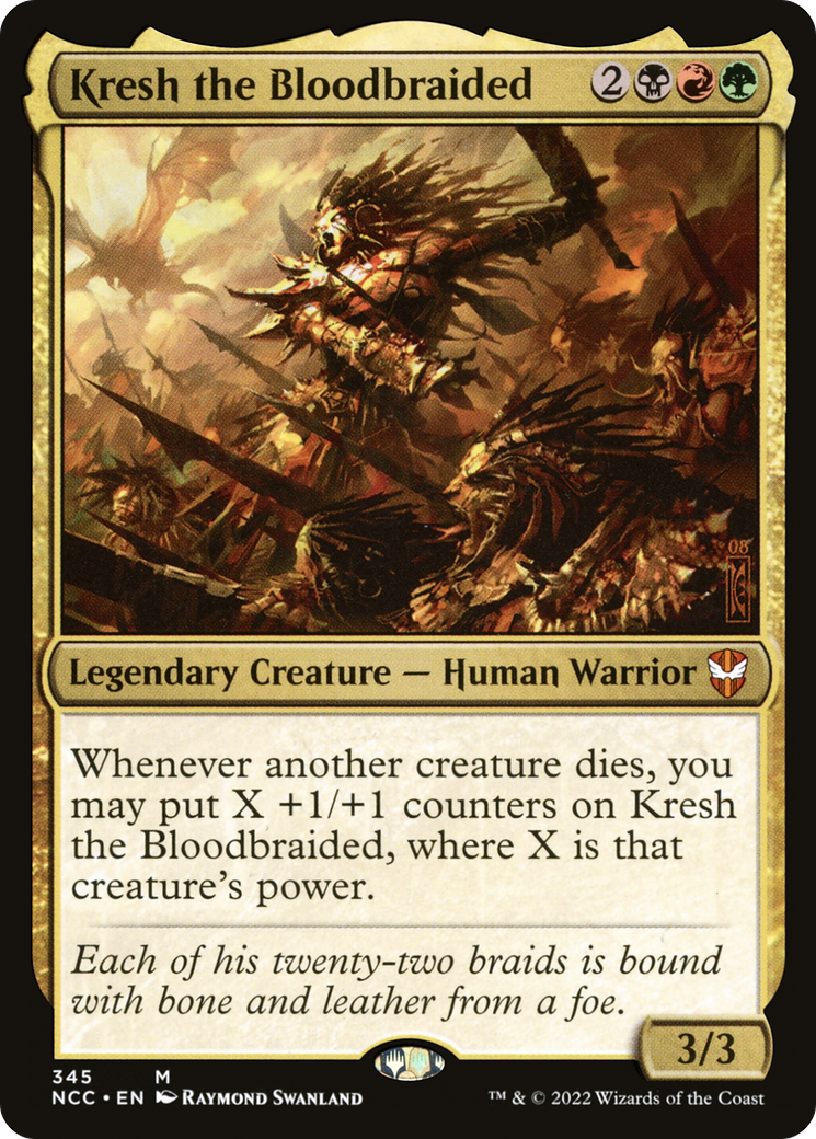 Kresh the Bloodbraided (345) - New Capenna Commander