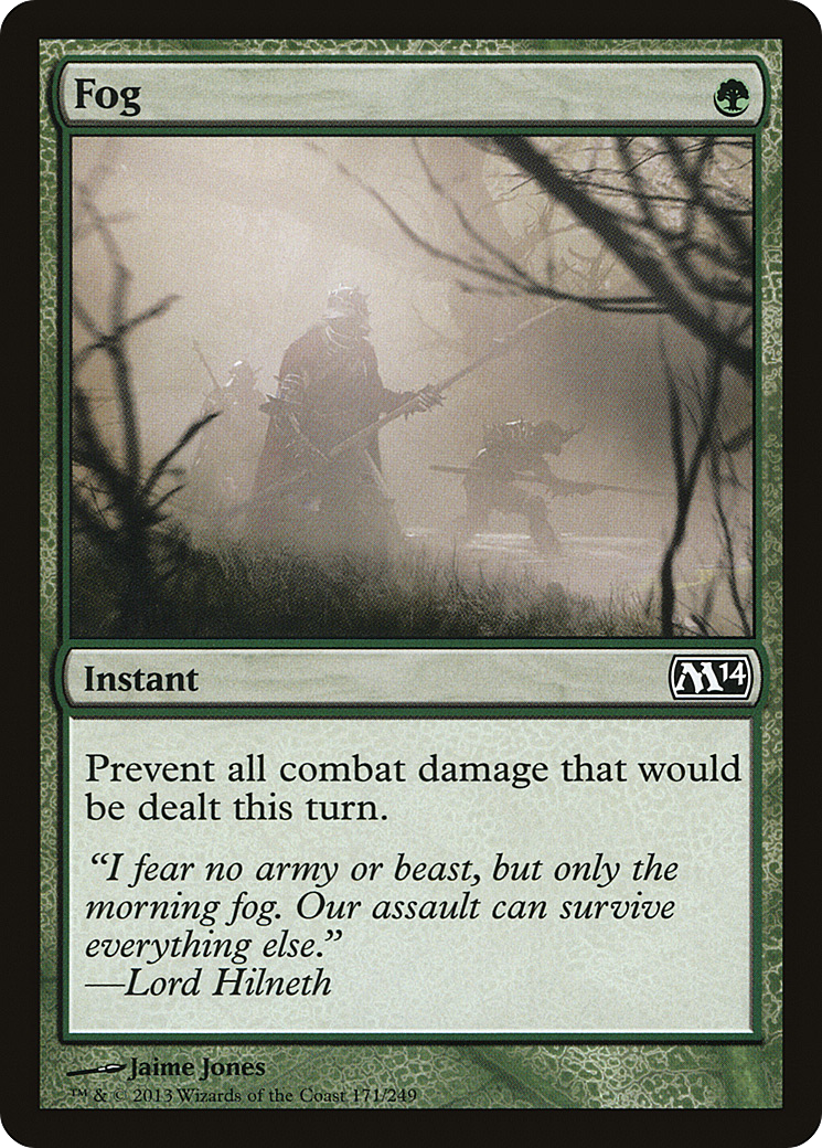Fog (171) Foil - Magic 2014
