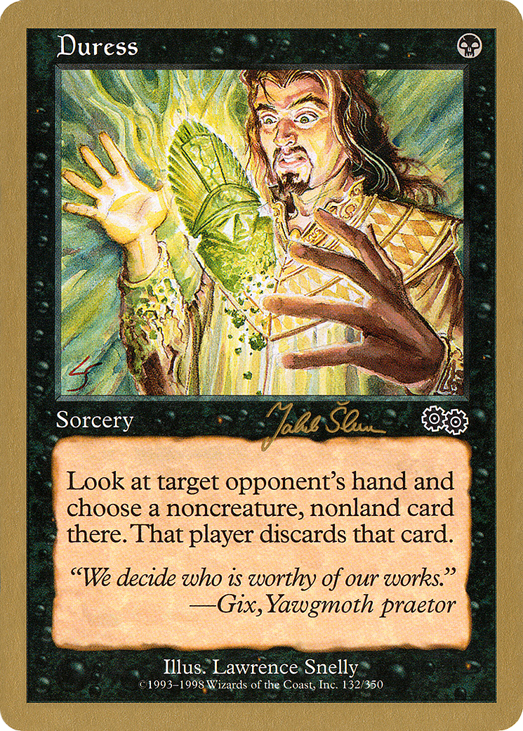 Duress (Retro) (js132) - World Championship Decks 1999