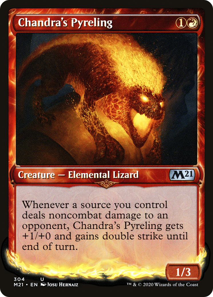 Chandra's Pyreling (Showcase) (304) - Core Set 2021