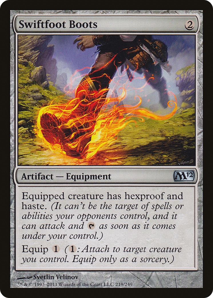 Swiftfoot Boots (219) Foil - Magic 2012