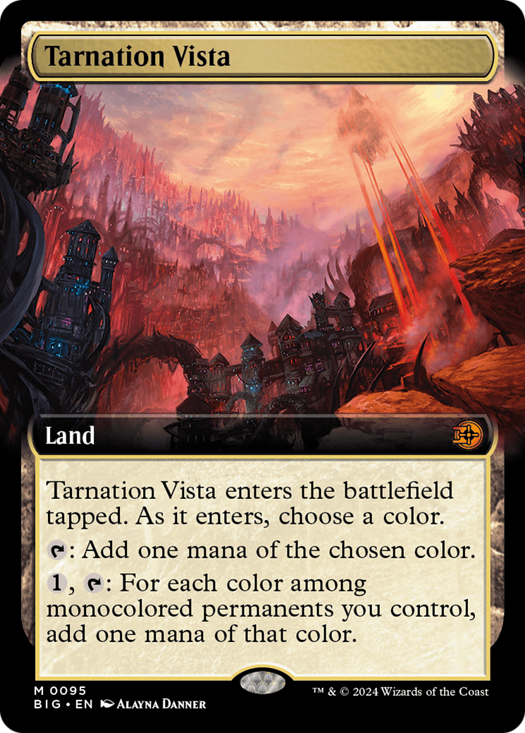 Tarnation Vista (Extended Art) (095) Foil - The Big Score