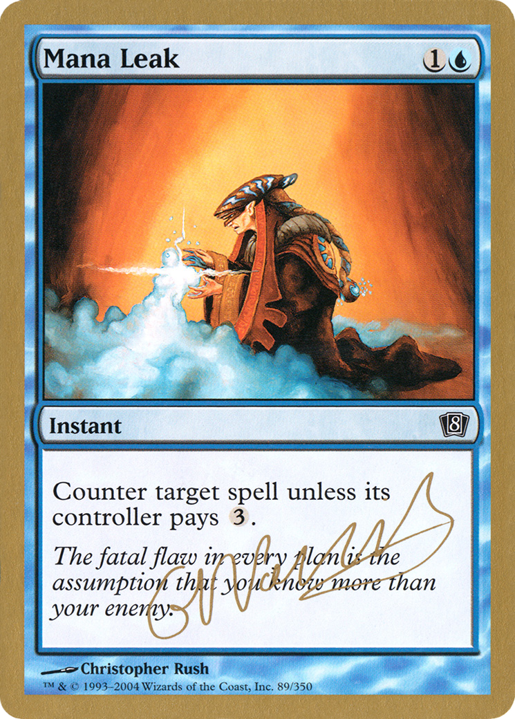 Mana Leak - 2004 Gabriel Nassif (8ED) - World Championship Decks 2004