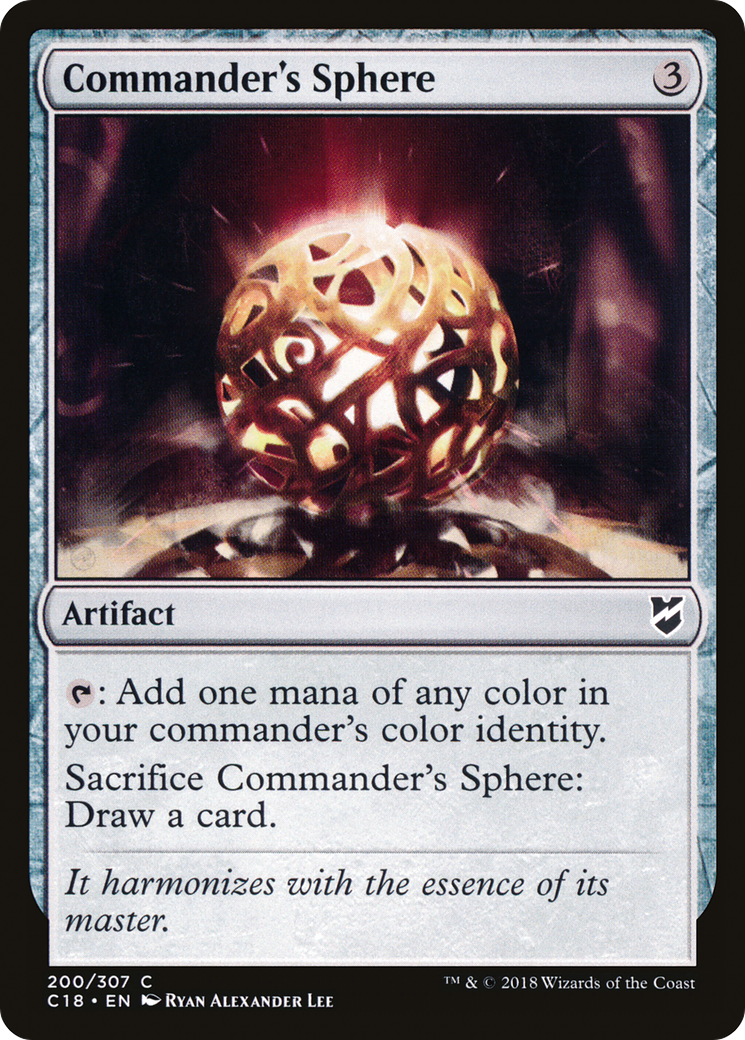 Commander's Sphere (200) - Commander 2018