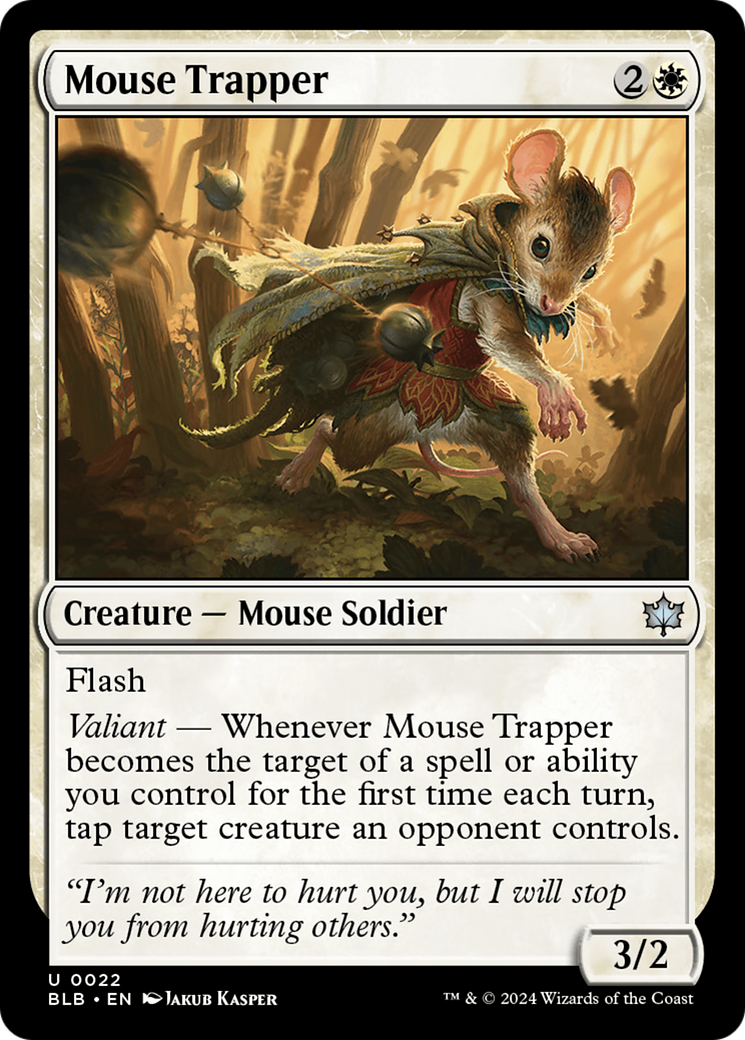 Mouse Trapper (022) Foil - Bloomburrow