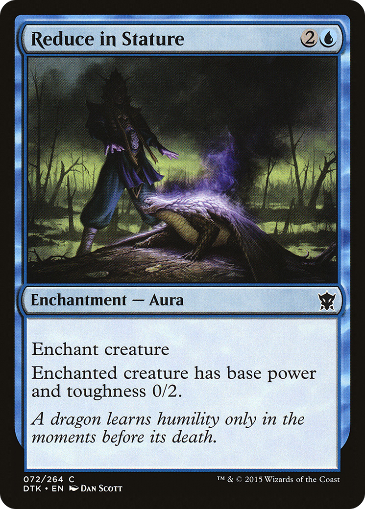 Reduce in Stature (072) - Dragons of Tarkir
