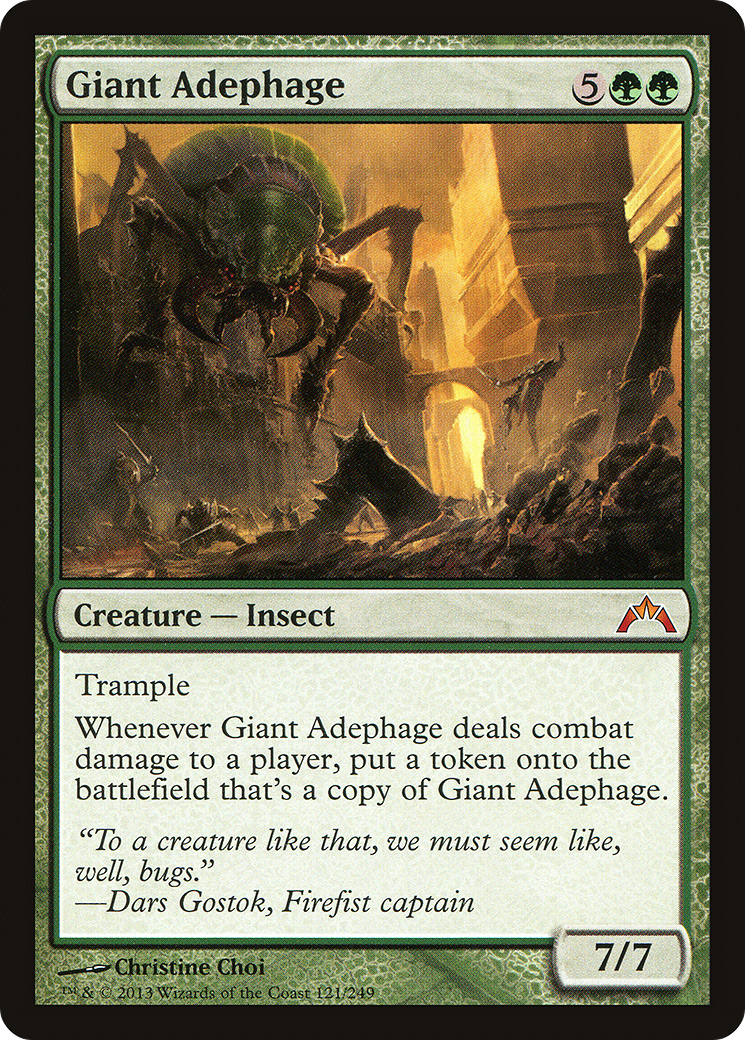 Giant Adephage (121) Foil - Gatecrash