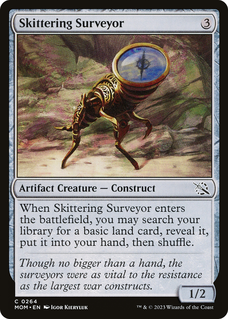 Skittering Surveyor (264) Foil - March of the Machine