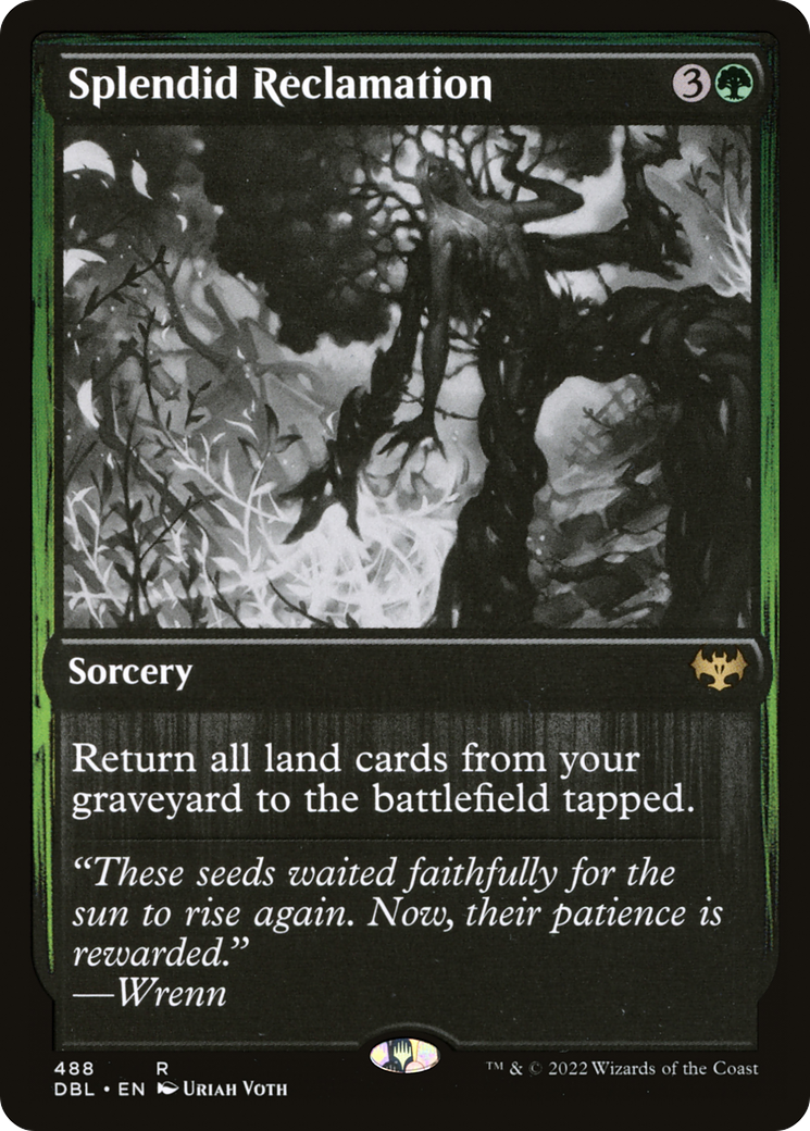 Splendid Reclamation (488) Foil - Innistrad: Double Feature