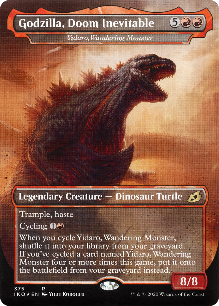 Godzilla, Doom Inevitable – Yidaro, Wandering Monster (375) - Ikoria: Lair of Behemoths