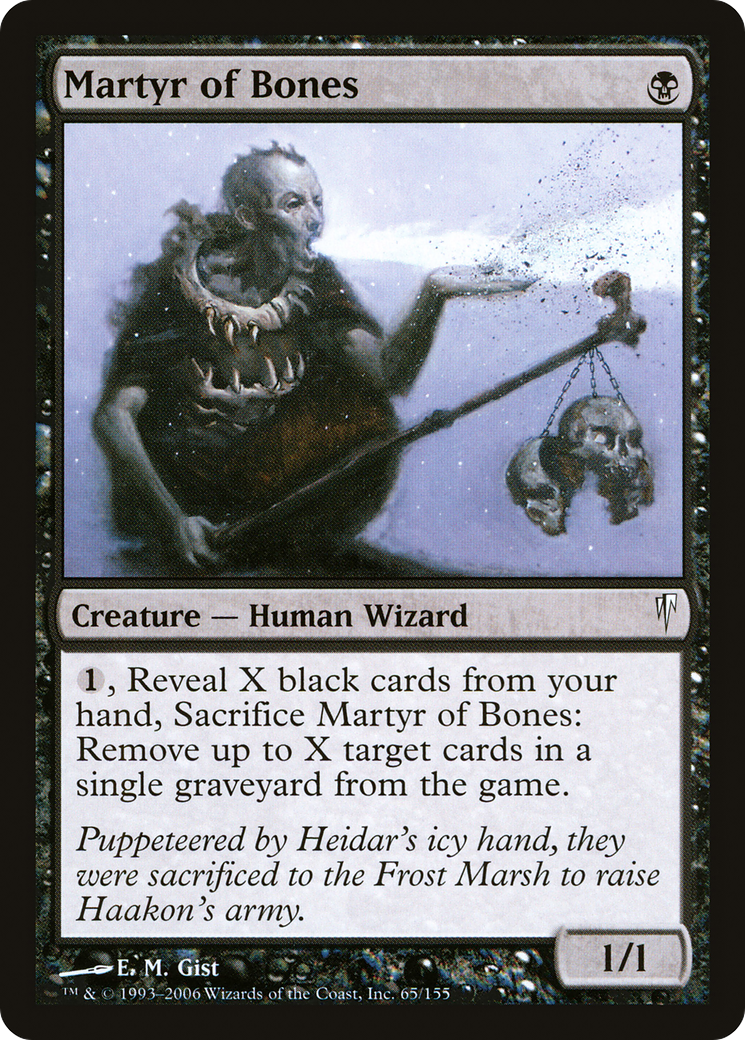 Martyr of Bones (065) Foil - Coldsnap
