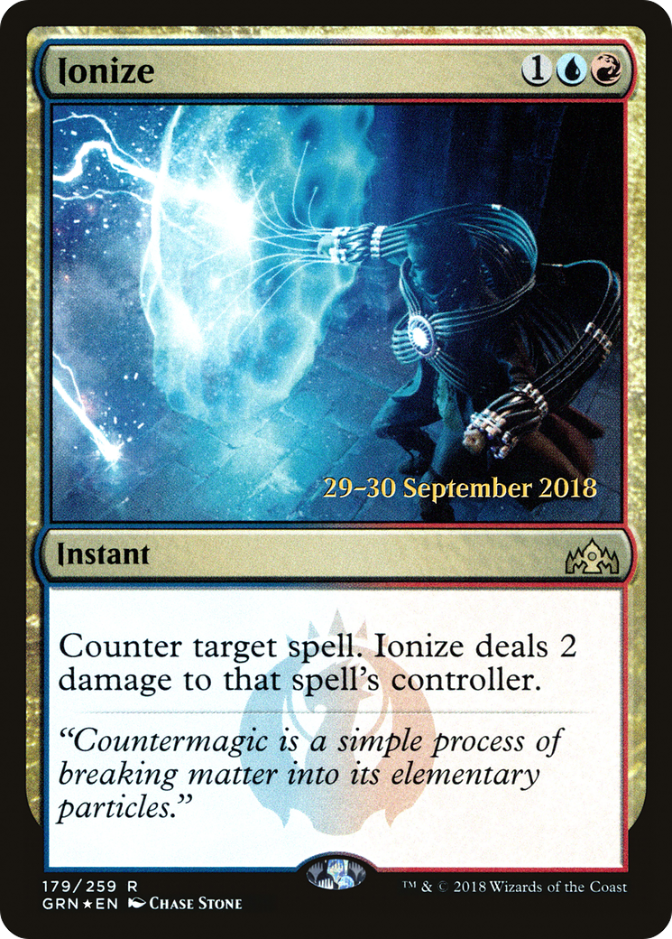Ionize (179) Foil - Guilds of Ravnica Promos