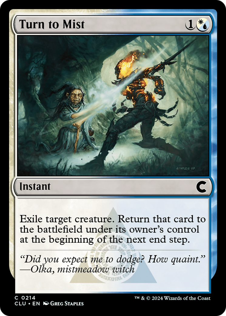 Turn to Mist (214) - Ravnica: Clue Edition