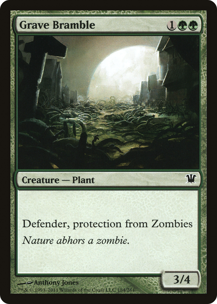 Grave Bramble (184) Foil - Innistrad