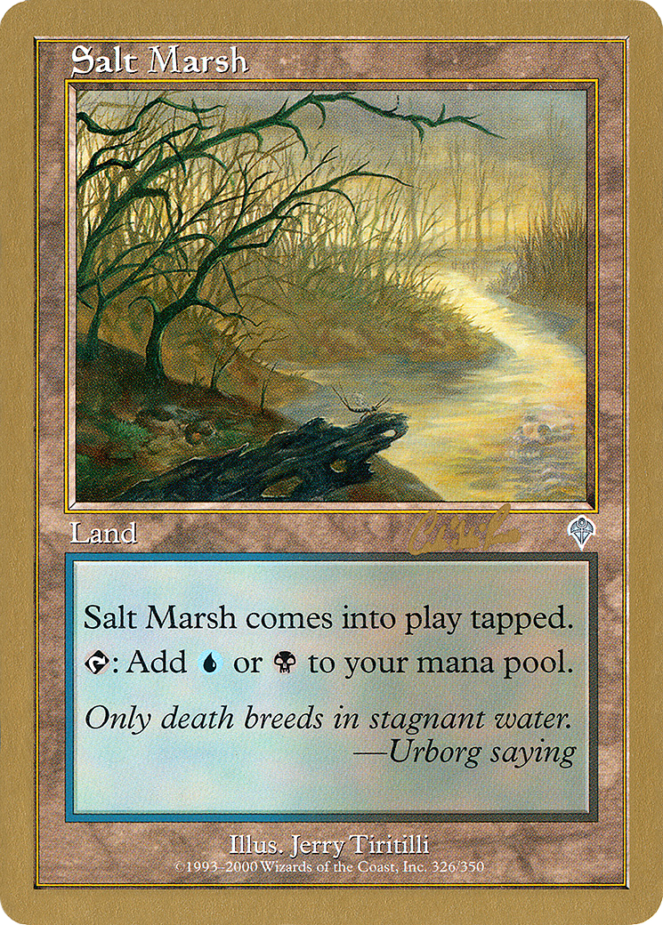 Salt Marsh - 2002 Carlos Romao (INV) (Retro) - World Championship Decks 2002
