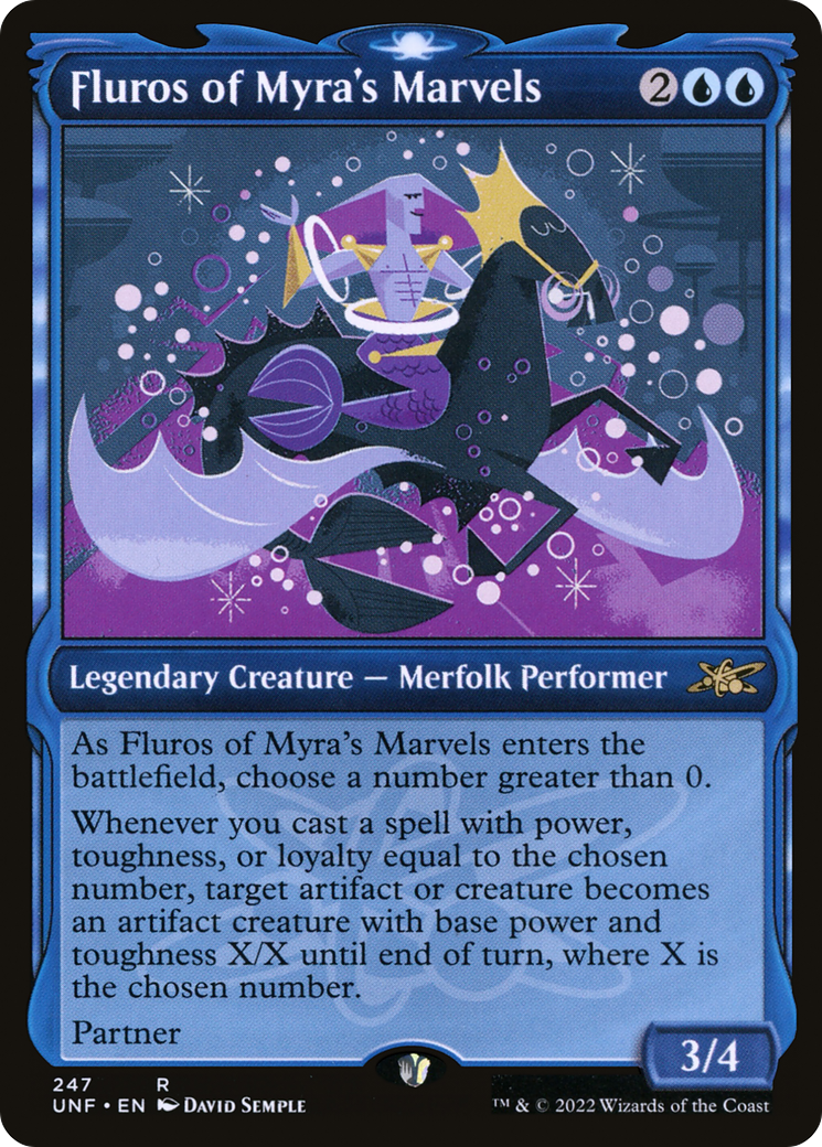 Fluros of Myra's Marvels (Showcase) (247) Foil - Unfinity