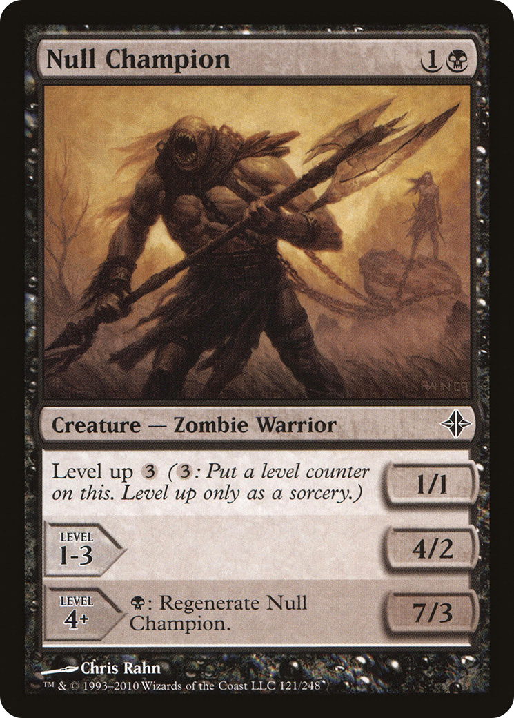 Null Champion (121) Foil - Rise of the Eldrazi