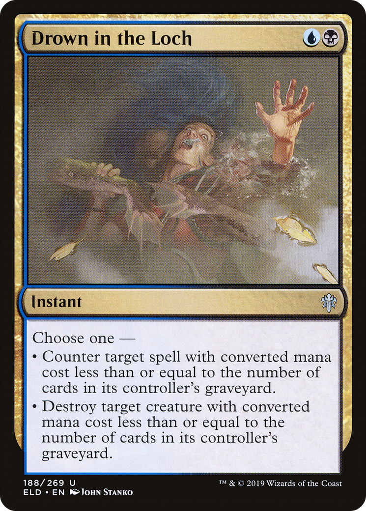 Drown in the Loch (188) Foil - Throne of Eldraine