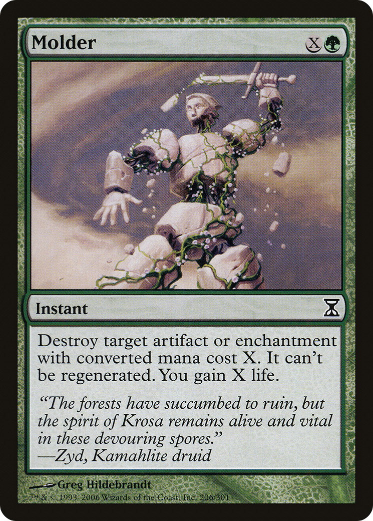 Molder (206) Foil - Time Spiral
