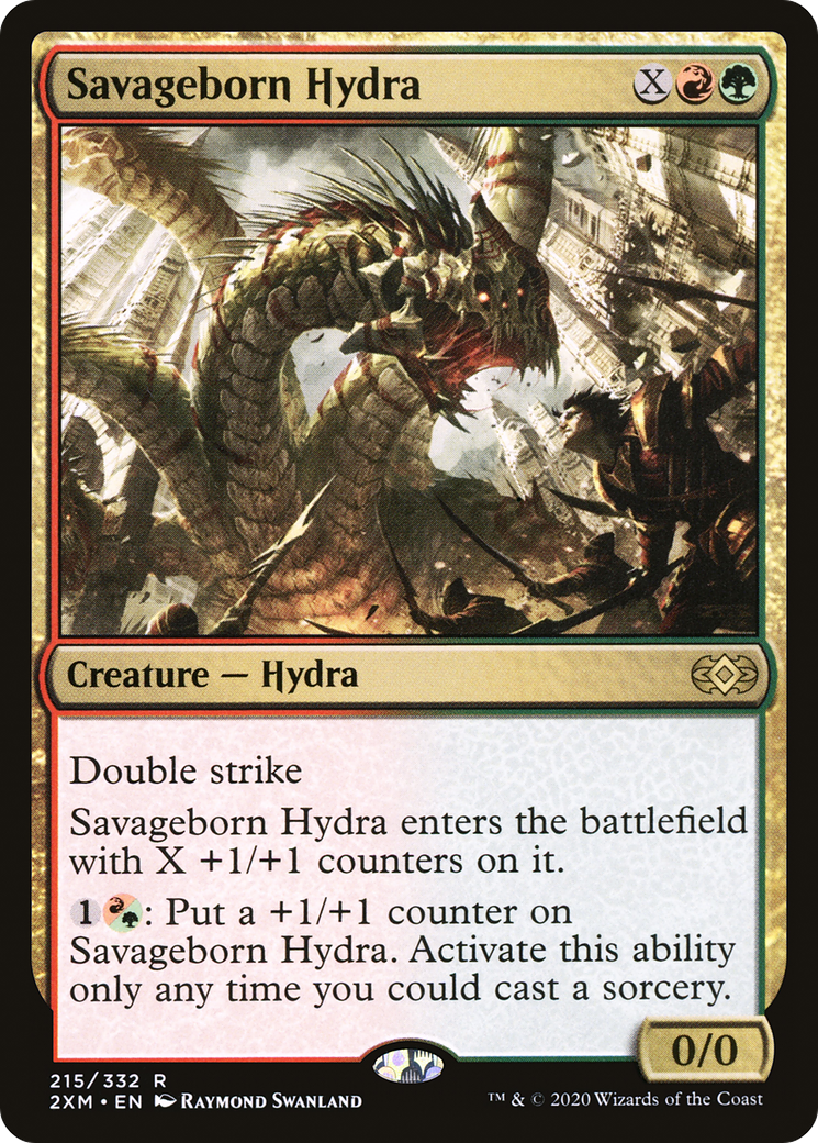 Savageborn Hydra (215) - Double Masters