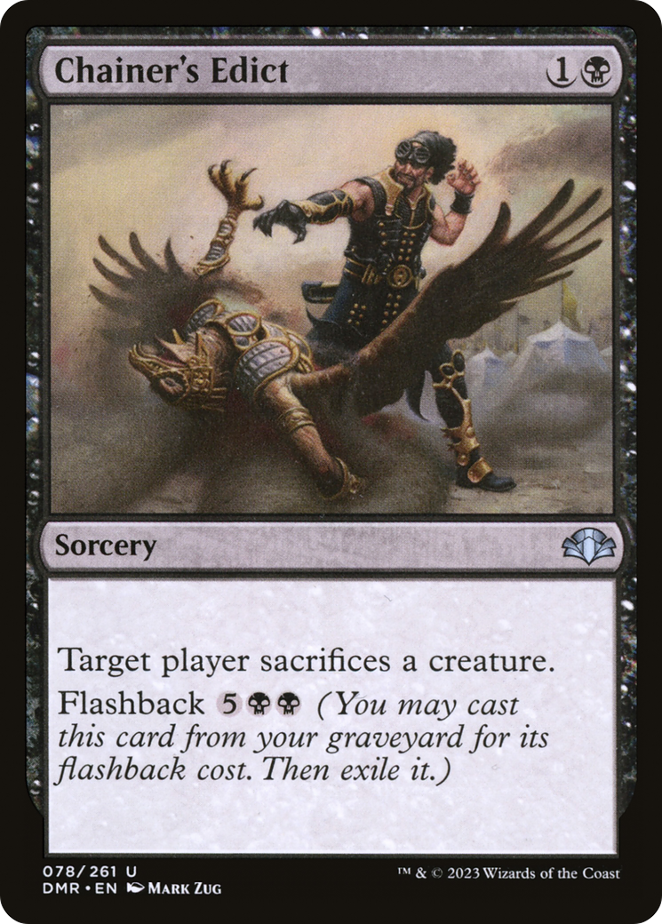 Chainer's Edict (078) Foil - Dominaria Remastered