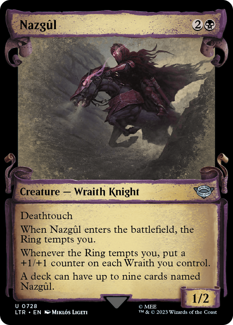 Nazgûl (Showcase) (728) Foil - The Lord of the Rings: Tales of Middle-earth