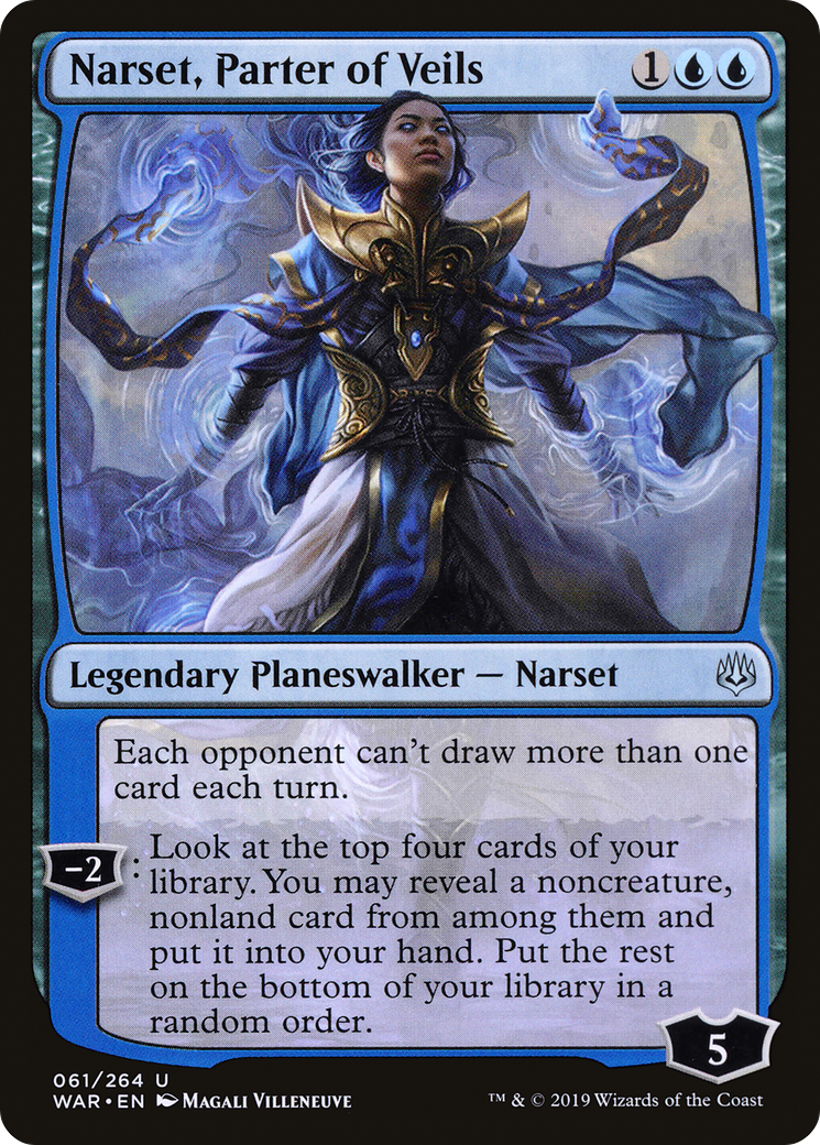 Narset, Parter of Veils (061) Foil - War of the Spark