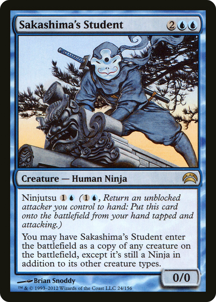 Sakashima's Student (024) - Planechase 2012