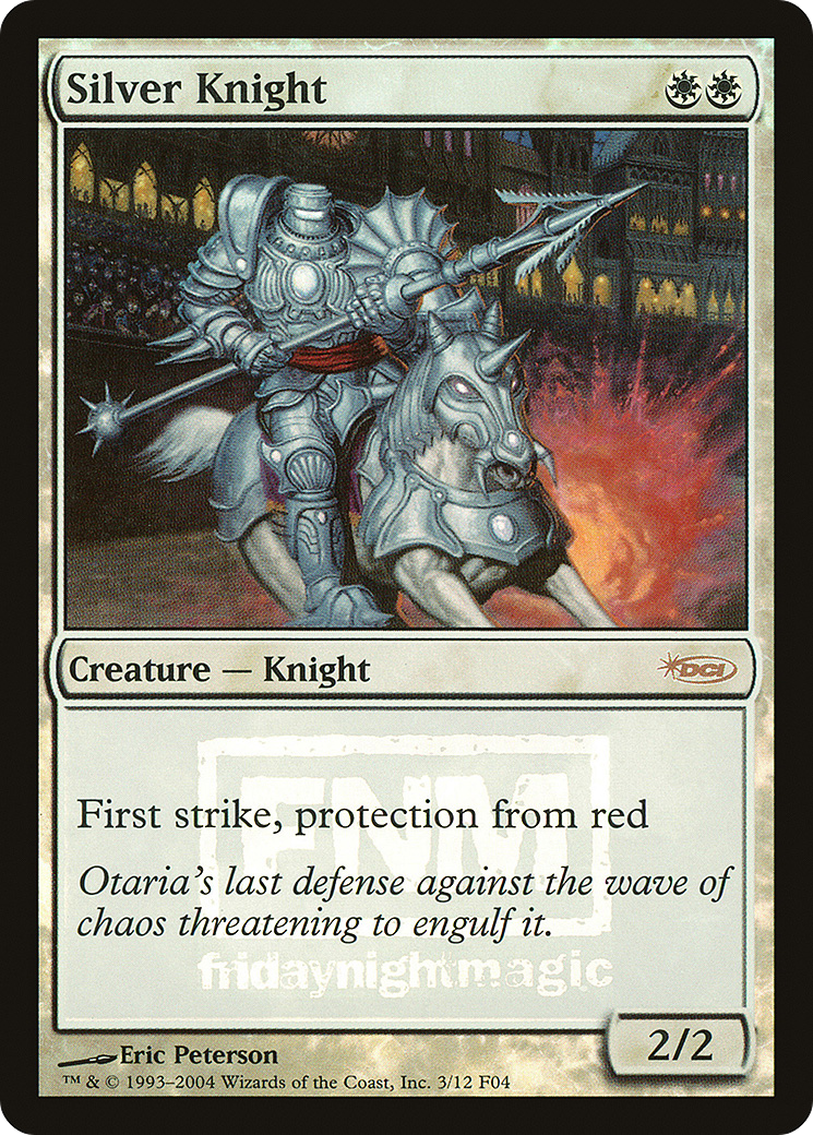 Silver Knight Foil - Friday Night Magic 2004
