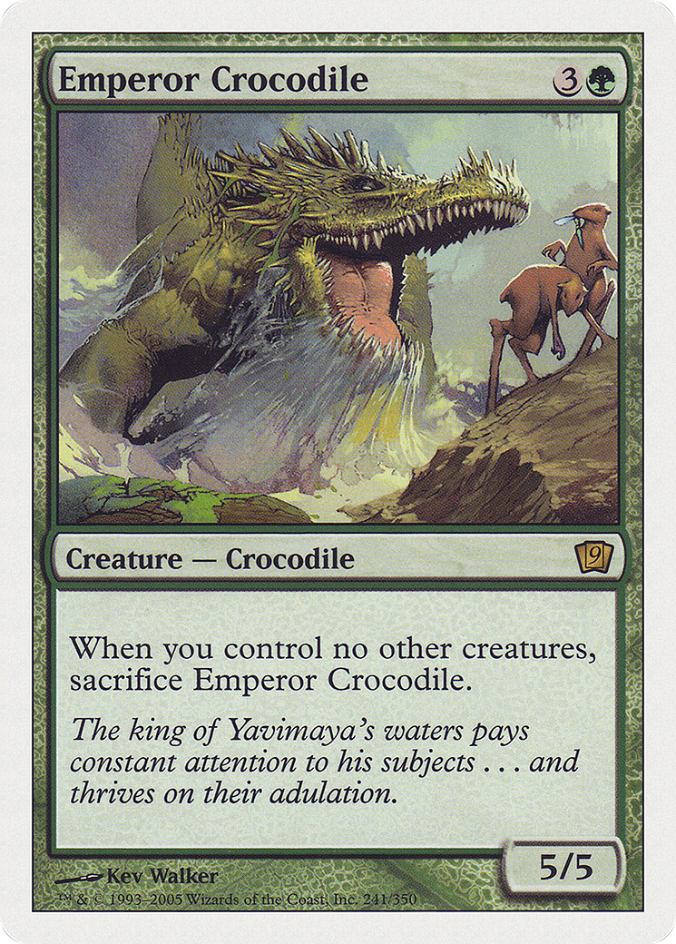 Emperor Crocodile (241) - Ninth Edition