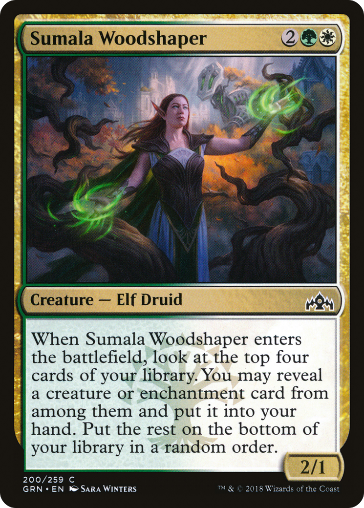 Sumala Woodshaper (200) - Guilds of Ravnica