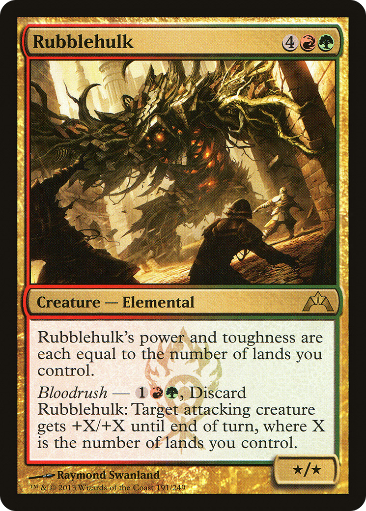 Rubblehulk (191) Foil - Gatecrash