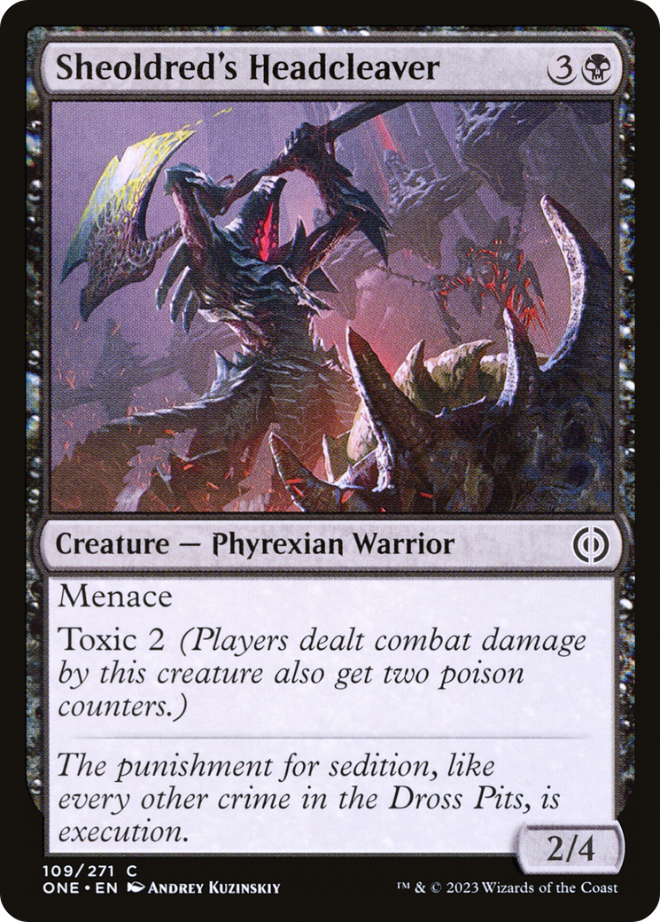 Sheoldred's Headcleaver (109) - Phyrexia: All Will Be One