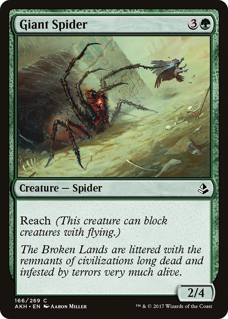 Giant Spider (166) Foil - Amonkhet