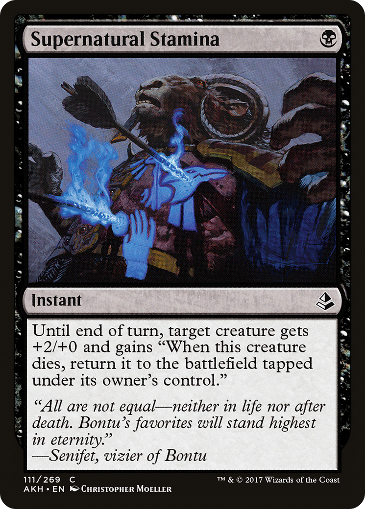 Supernatural Stamina (111) - Amonkhet