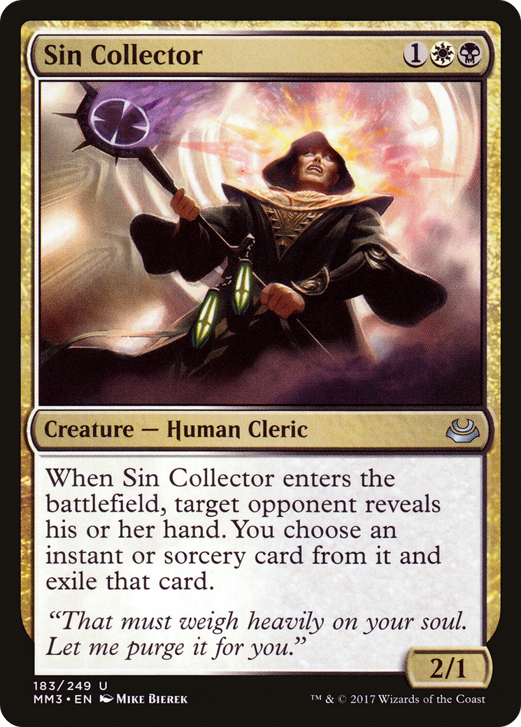 Sin Collector (183) Foil - Modern Masters 2017