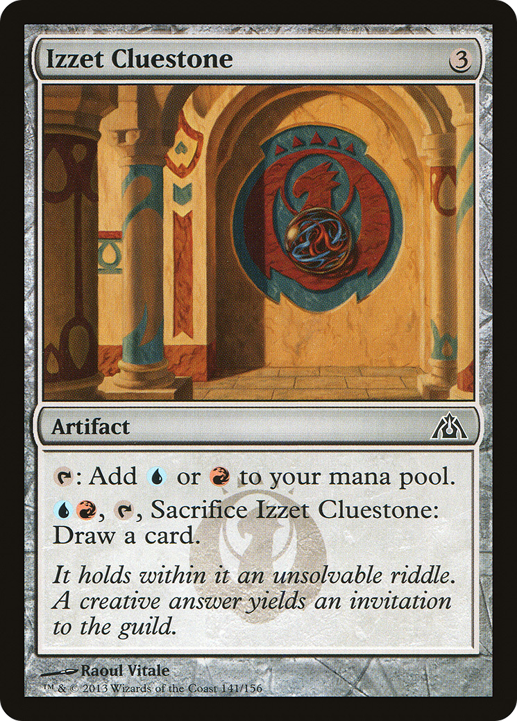 Izzet Cluestone (141) Foil - Dragon's Maze