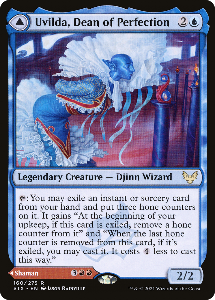 Uvilda, Dean of Perfection (160) Foil - Strixhaven: School of Mages