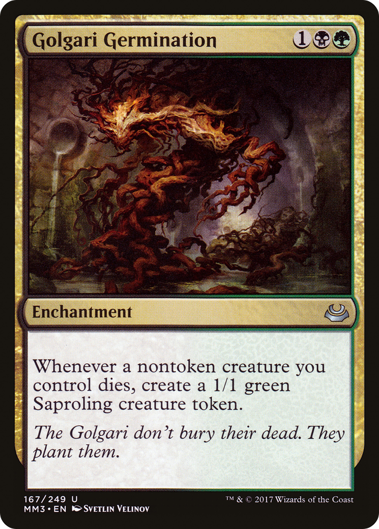 Golgari Germination (167) Foil - Modern Masters 2017