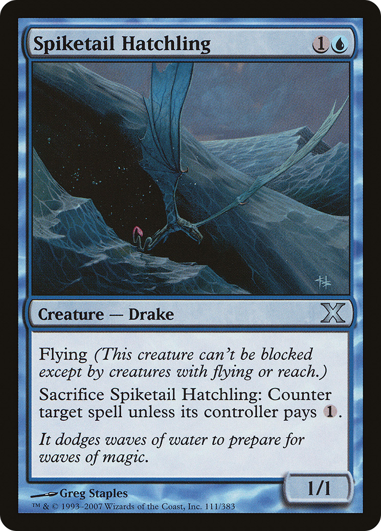 Spiketail Hatchling (111) - Tenth Edition