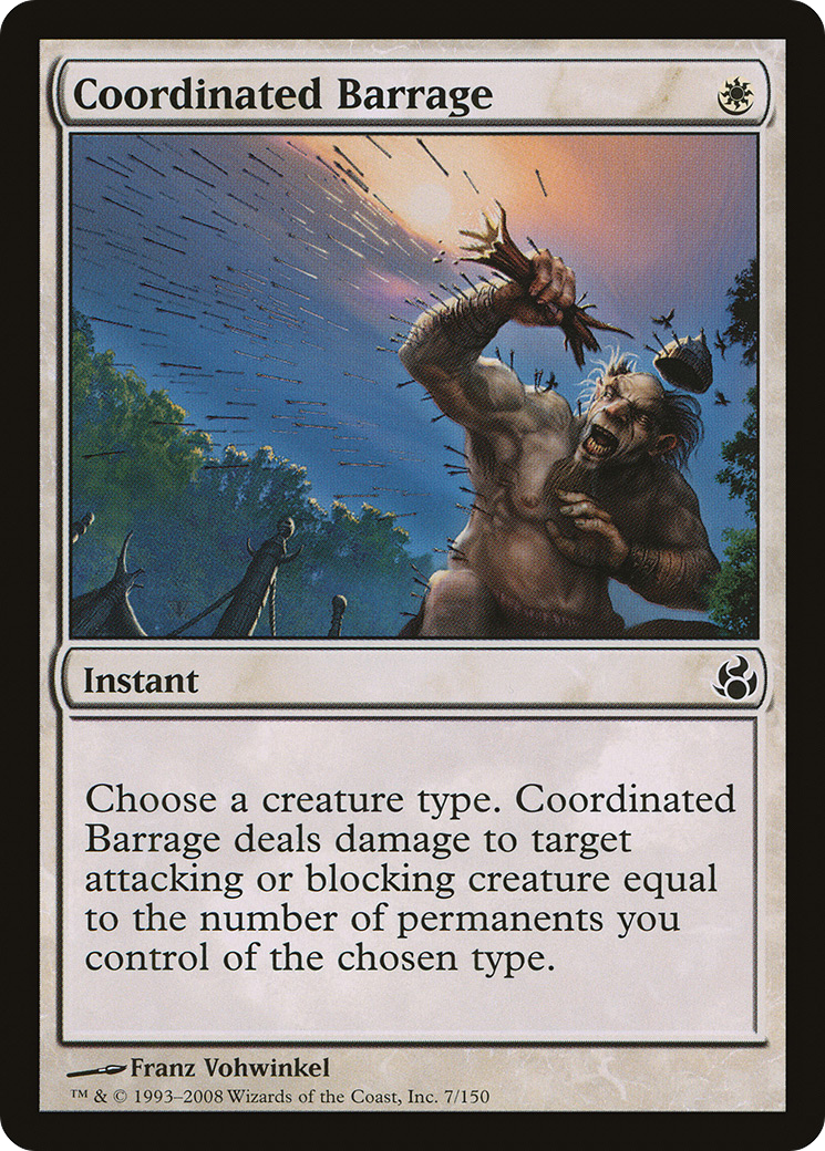 Coordinated Barrage (007) Foil - Morningtide