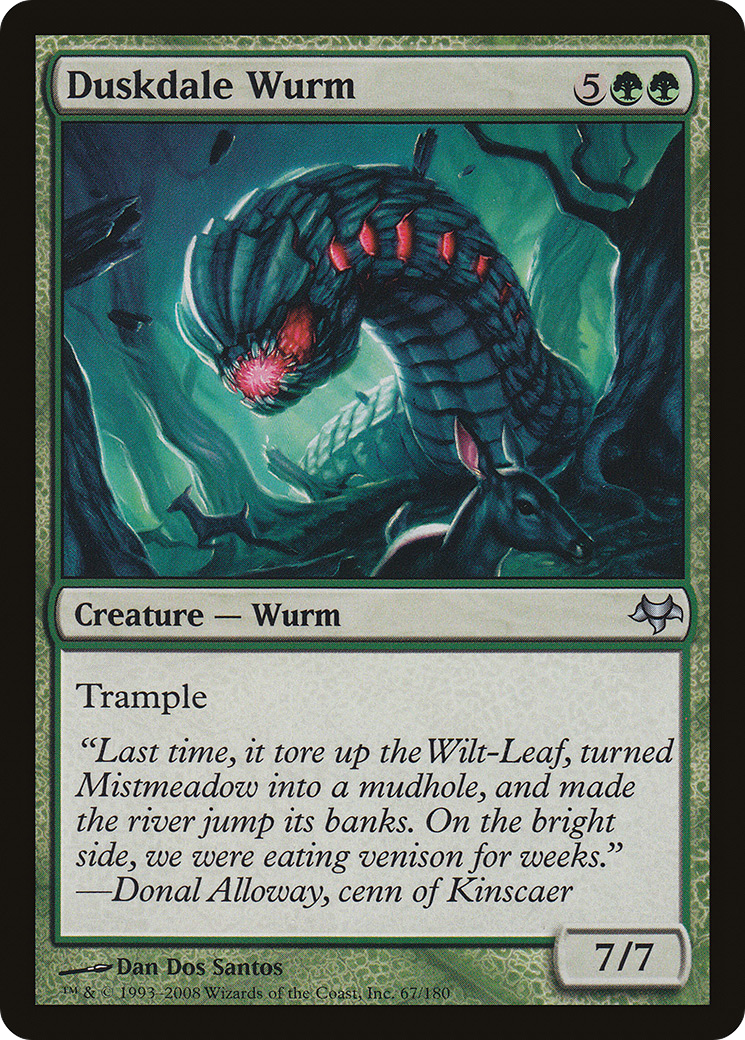 Duskdale Wurm (067) Foil - Eventide