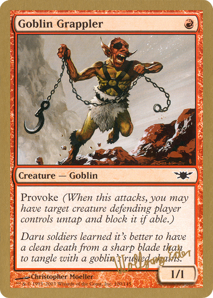 Goblin Grappler (we100) - World Championship Decks 2003