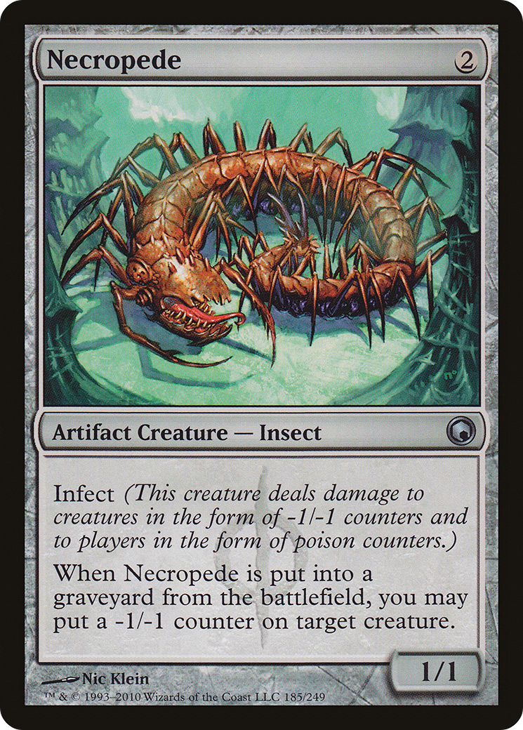 Necropede (185) Foil - Scars of Mirrodin
