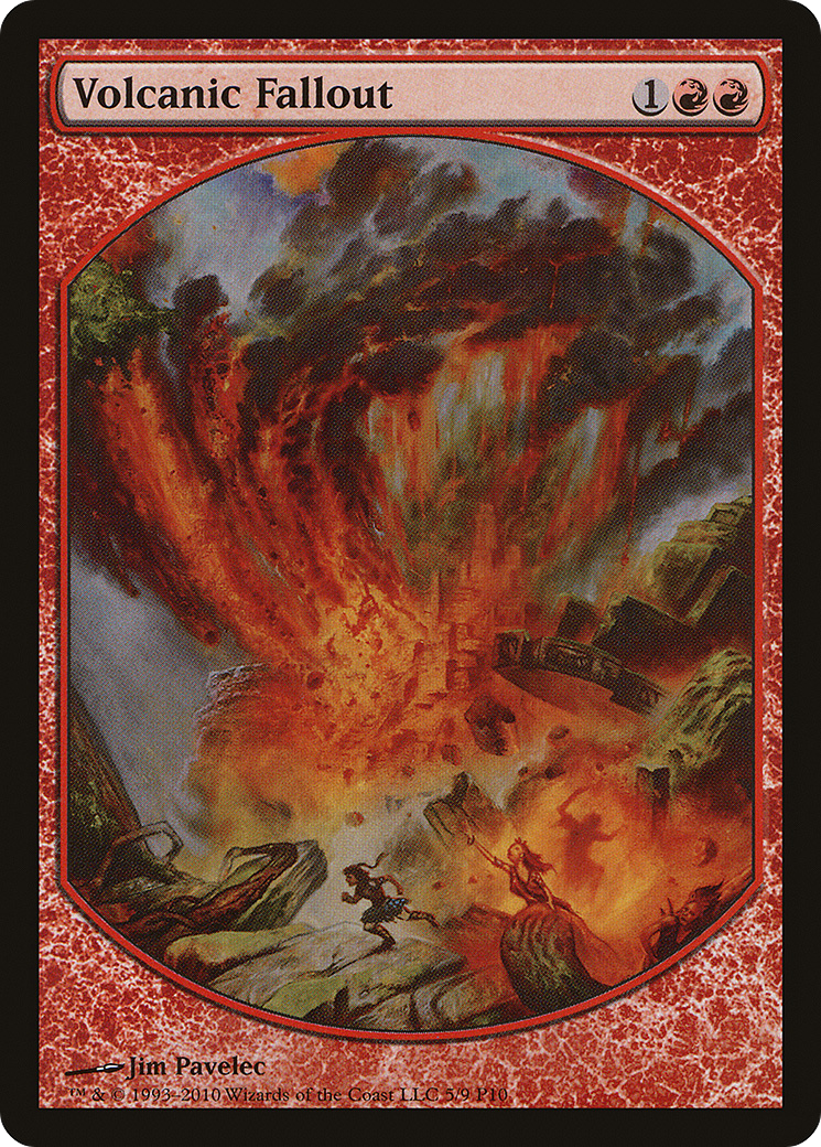 Volcanic Fallout (005) - Magic Player Rewards 2010
