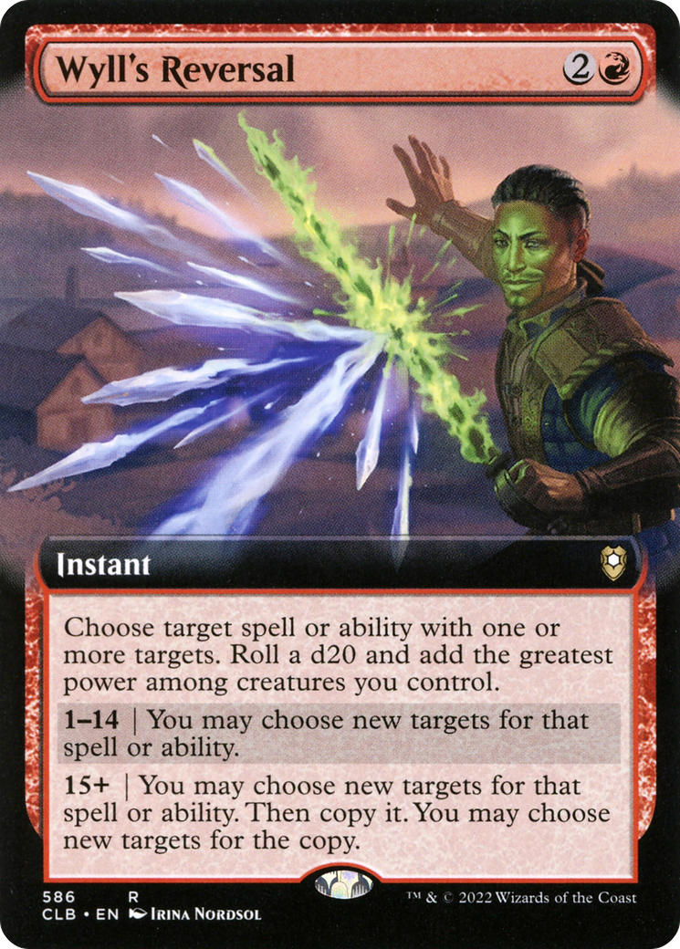 Wyll's Reversal (Extended Art) (586) - Commander Legends: Battle for Baldur's Gate