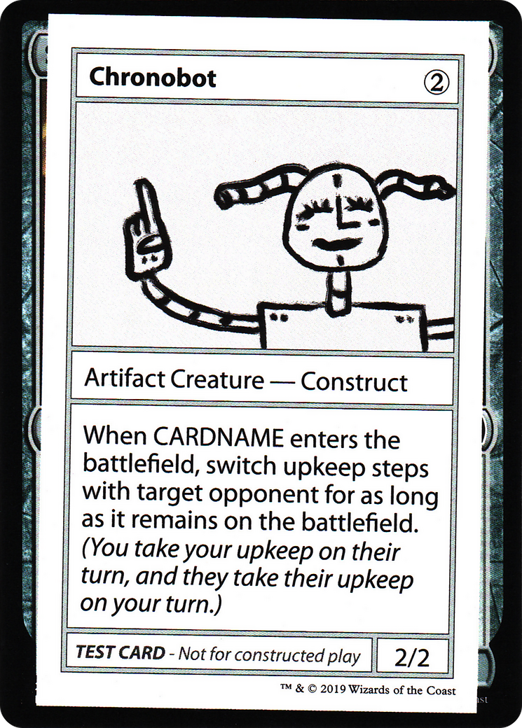 Chronobot (105) - Mystery Booster Playtest Cards 2021