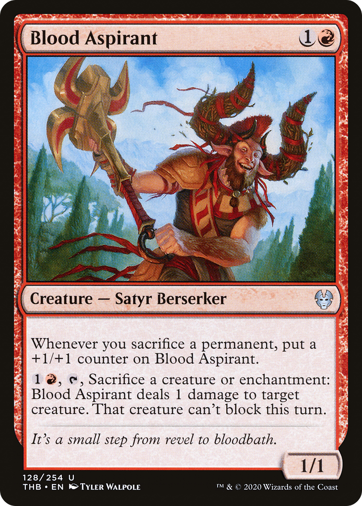 Blood Aspirant (128) Foil - Theros Beyond Death