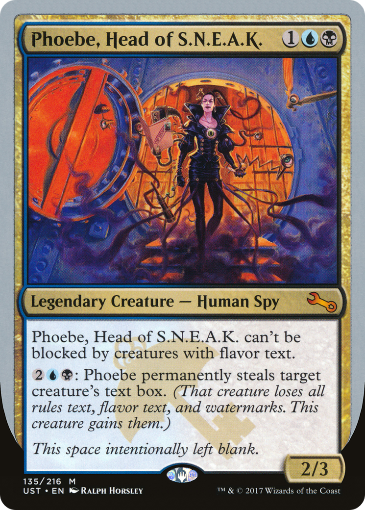 Phoebe, Head of S.N.E.A.K. (135) Foil - Unstable